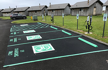 Universal Vehicle Chargers at Kalaloch Lodge
