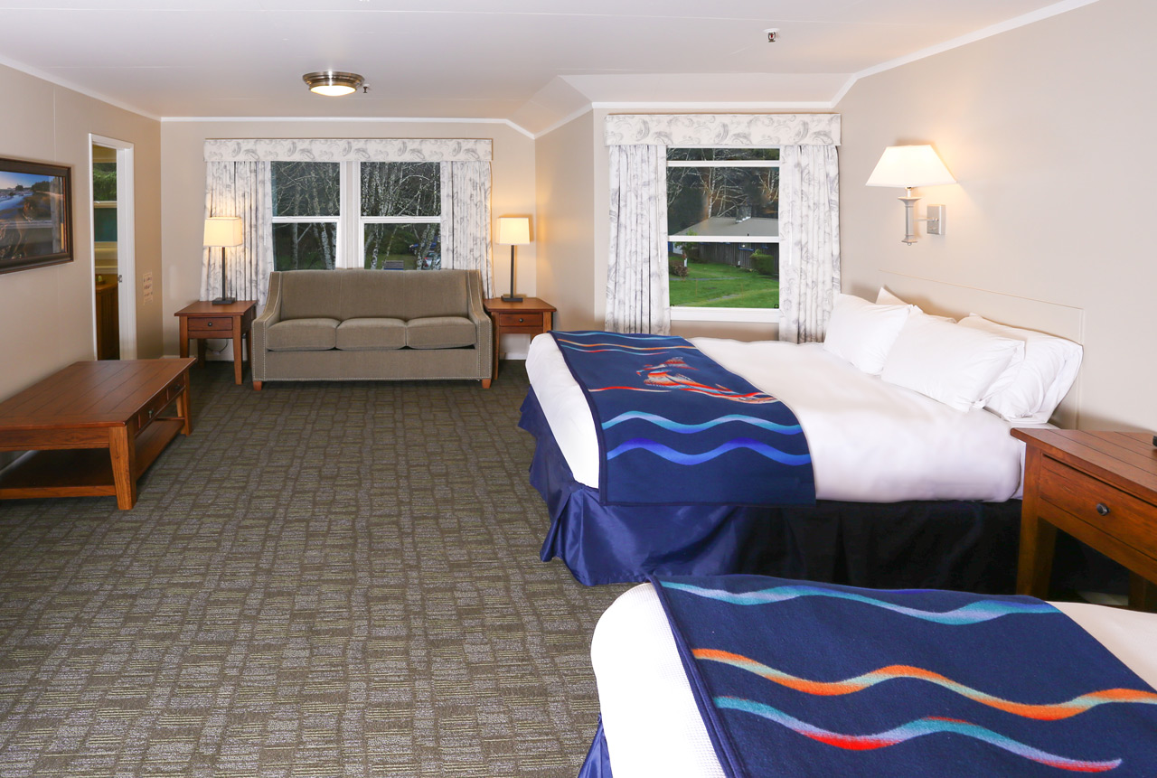 Reserve a Kalaloch Lodge room for comfort and convenience.